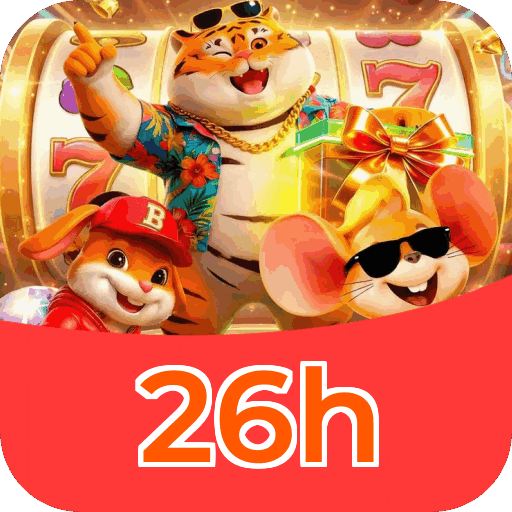 Interface do aplicativo 26h mostrando jogos disponíveis no iOS e Android